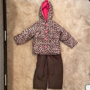Girls Snowsuit Set
